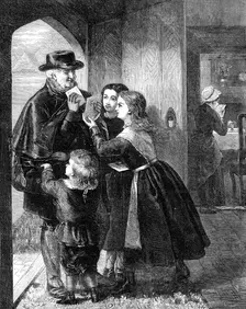 "The Fourteenth of February," by G. B. O'Niel, 1871. Creator: Unknown
