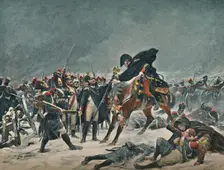 The Fourteenth of the Line at Eylau February 1807, (1896)