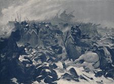 The Fourteenth of the Line at Eylau February 1807, (1896)