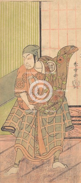 The Fourth Ichikawa Danjuro in the Role of Ukishima Danjo, 1769 Autumn. Creators: Shunsho, Ichikawa Danjuro IV.
