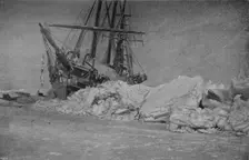 The Fram after an Ice-Pressure. 10 January, 1895 1895 (1897)