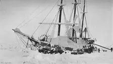 The Fram when dug out of the Pressure-Mound. End of March, 1895 (1897)