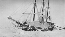 The Fram when dug out of the Pressure-Mound. End of March, 1895 (1897)