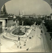 The Franzens-Ring, Vienna - Regarded by Many as Architecturally "the Finest Street in Europe". c1 Creator: Unknown
