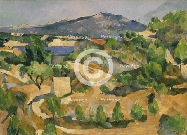 'The Francois Zola Dam', 1877-8. Artist: Paul Cezanne.