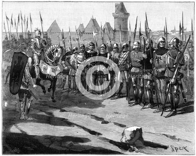 The francs-archers, France, 15th century (1882-1884).Artist: Spex