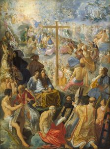 The Frankfurt Altarpiece of the Exaltation of the True Cross, 1603-1605. Creator: Adam Elsheimer