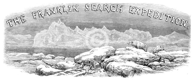The Franklin Search Expedition, 1881. Creator: R&E Taylor.