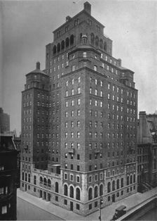 The Fraternity Clubs Building, New York City, 1924