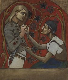 The Fratricide, 1897. Creator: Akseli Gallen-Kallela