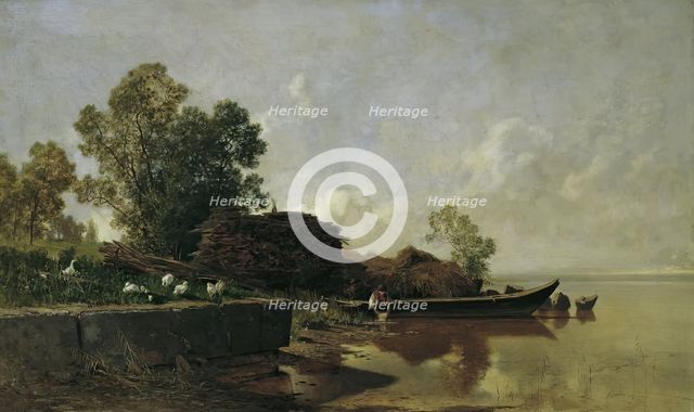 The Fraueninsel in Chiemsee, 1873. Creator: Adolf Gustav Ditscheiner.