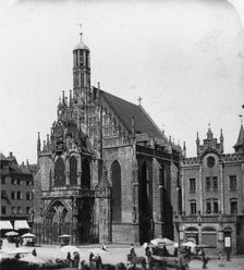 The Frauenkirche, Nuremberg, Bavaria, Germany, c1900.Artist: Wurthle & Sons