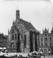 The Frauenkirche, Nuremberg, Bavaria, Germany, c1900.Artist: Wurthle & Sons