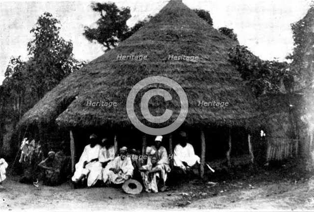 The French Aggressions in West Africa: scenes in the Royal Niger Company's Territory, 1898. Creator: Charles Forbes Harford-Battersby.