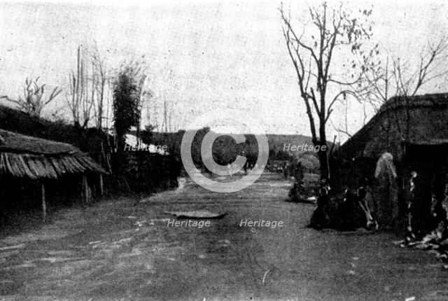 The French Aggressions in West Africa: scenes in the Royal Niger Company's Territory, 1898. Creator: Charles Forbes Harford-Battersby.