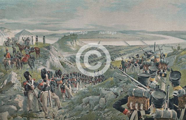'The French Army Crossing The Niemen', 1812, (1896). Artist: Unknown.