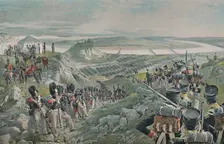 The French Army Crossing The Niemen 1812, (1896)