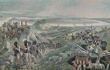 The French Army Crossing The Niemen 1812, (1896)