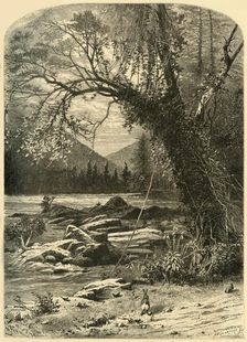 The French Broad 1872. Creator: Frederick William Quartley