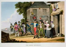 The French Conscripts 1817. Creators: Matthew Dubourg, John Heaviside Clark