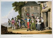 The French Conscripts 1817. Artist: Matthew Dubourg