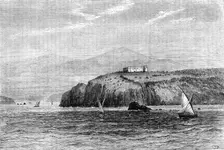 The French Expedition to Tunis: fort on the mainland, opposite Tabarka, 1881. Creator: Unknown