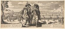 The French Forces: Louis XIII and Gaston d'Orléans, ca. 1630. Creator: Abraham Bosse