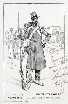The French Foreign Legion, Maison Carrée, Algeria, 1833, (20th century)