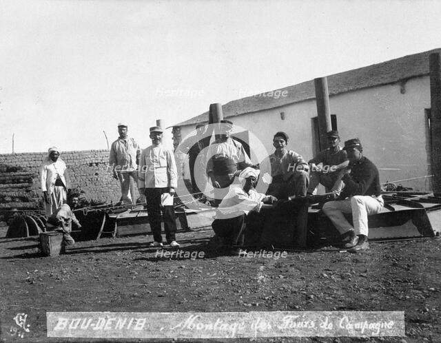 The French Foreign Legion on manoeuvres, Boudenib, Morocco, 1911. Artist: Unknown