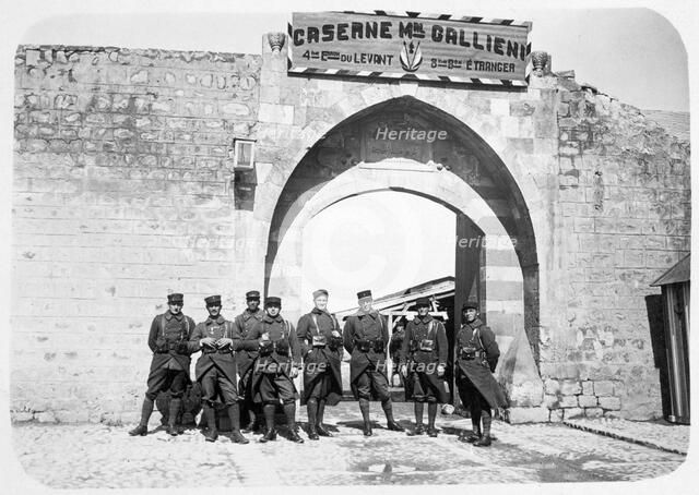 The French Foreign Legion, Syria, 20th century. Artist: Unknown