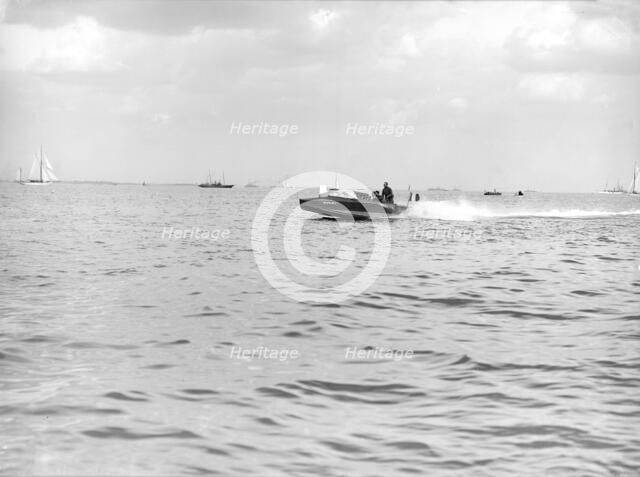 The French hydroplane 'Despujols II', 1913. Creator: Kirk & Sons of Cowes.
