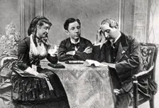The French Imperial Family in exile, Chislehurst, Kent, 1871-1873