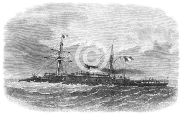 The French ironclad Rochambeau, formerly the American Dunderberg, 1868. Creator: Unknown.