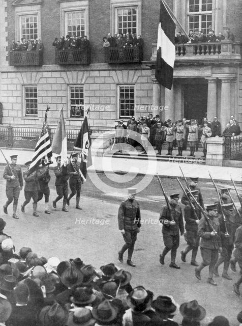 The French military mission to America, the Harvard Club, Boston, Massachusetts, USA, 1917. Artist: Unknown