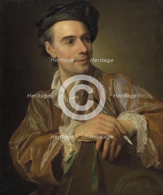 The French Painter Claude Joseph Vernet, 1767. Creator: Alexander Roslin.