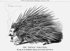 The French Porcupine 1859. Creator: Unknown