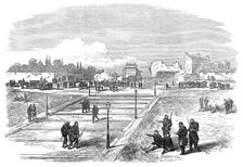 The French Siege of Paris: Communists battery at the Trocadero, 1871. Creator: Unknown