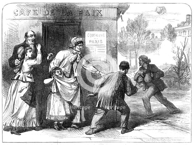 The French Siege of Paris: May morning, 1871. Creator: Unknown.