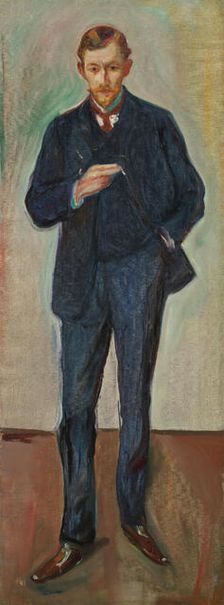 The Frenchman; Marcel Archinard, probably 1904. Creator: Edvard Munch