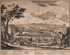 The free election of Augustus II at Wola, outside Warsaw, in 1697, 1700. Artist: Anonymous