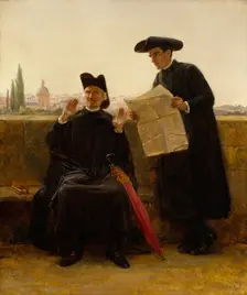 The Freedom of the Press, 1889. Creator: John Bagnold Burgess