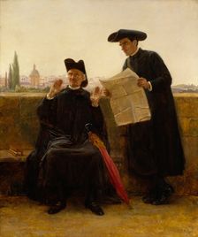 The Freedom of the Press, 1889. Creator: John Bagnold Burgess