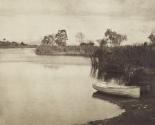 The fringe of the lake. From the album: Camera Pictures of New Zealand, 1920s. Creator: Harry Moult
