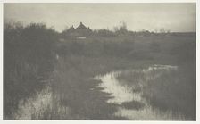 The Fringe of the Marsh, 1886. Creator: Peter Henry Emerson