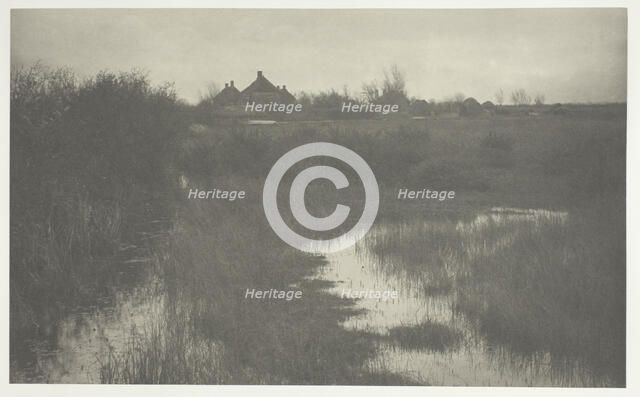 The Fringe of the Marsh, 1886. Creator: Peter Henry Emerson.