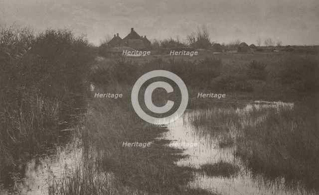 The Fringe of the Marsh, 1886. Creator: Peter Henry Emerson.