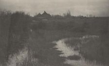 The Fringe of the Marsh, 1886. Creators: Dr Peter Henry Emerson, Thomas Frederick Goodall