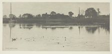 The Fringe of the Mere, c. 1883/87, printed 1888. Creator: Peter Henry Emerson