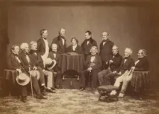 The Friday Night Club, 1870s. Creator: James Wallace Black