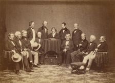 The Friday Night Club, 1870s. Creator: James Wallace Black